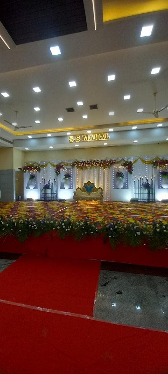 Stage view at S.S Mahal